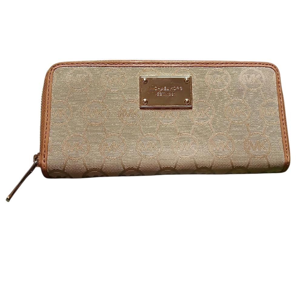 Michael Kors Tan Wallet